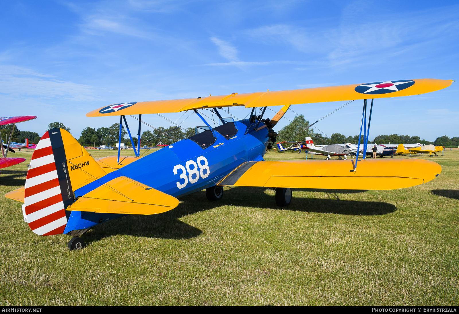 Aircraft Photo of N60HW / 42-17491 | Boeing PT-17 Kaydet (A75N1) | USA - Air Force | AirHistory.net #755350