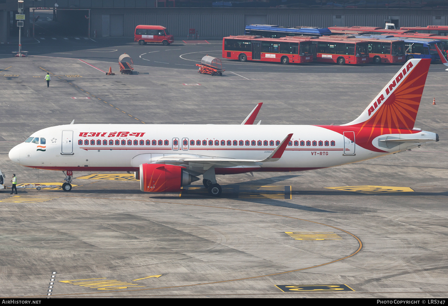 Aircraft Photo of VT-RTG | Airbus A320-251N | Air India | AirHistory.net #755357