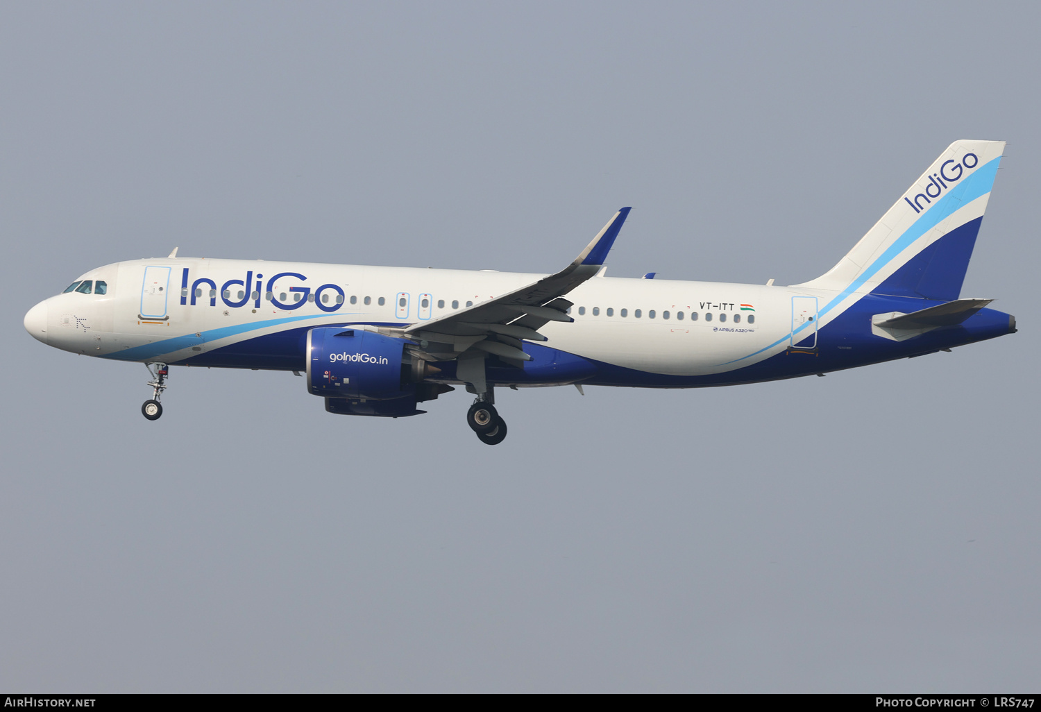 Aircraft Photo of VT-ITT | Airbus A320-271N | IndiGo | AirHistory.net #755368