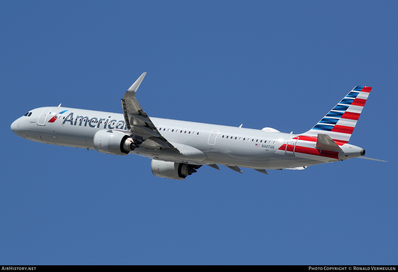 Aircraft Photo of N447AN | Airbus A321-253NX | American Airlines | AirHistory.net #755376