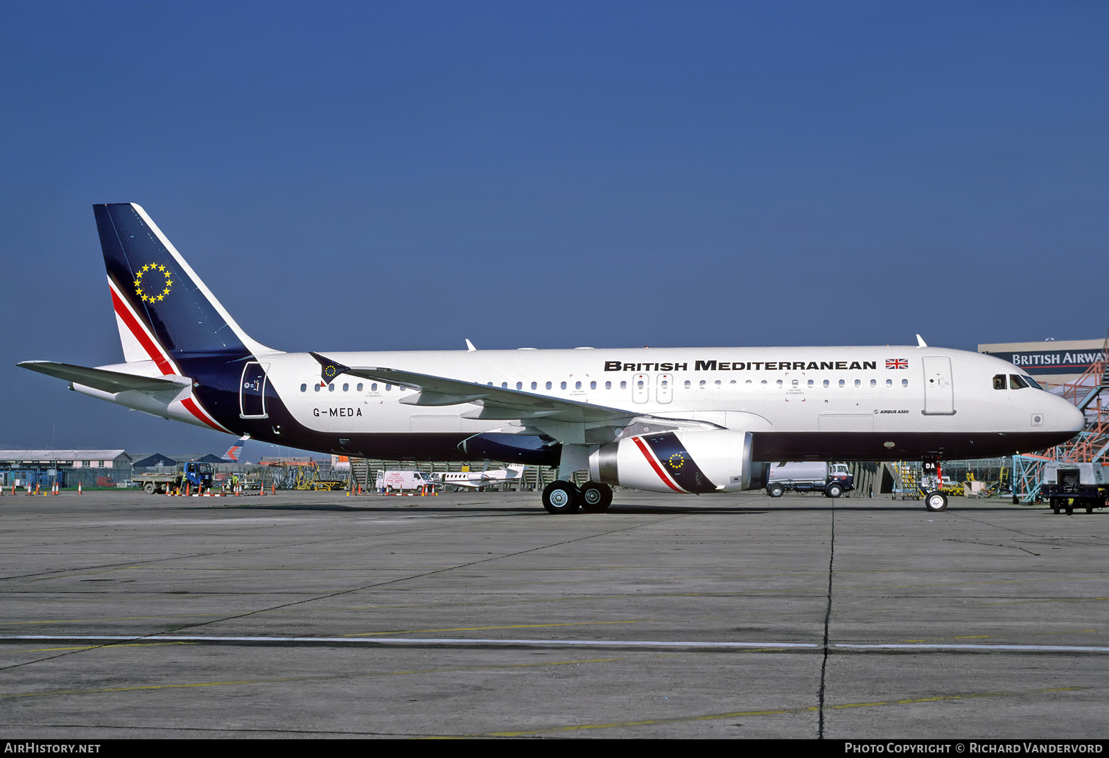 Aircraft Photo of G-MEDA | Airbus A320-231 | British Mediterranean Airways | AirHistory.net #755396