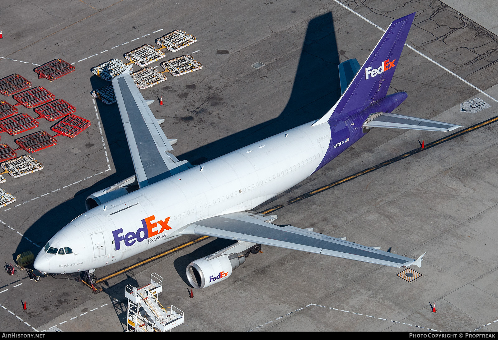 Aircraft Photo of N812FD | Airbus A310-324/F | FedEx Express - Federal Express | AirHistory.net #755399