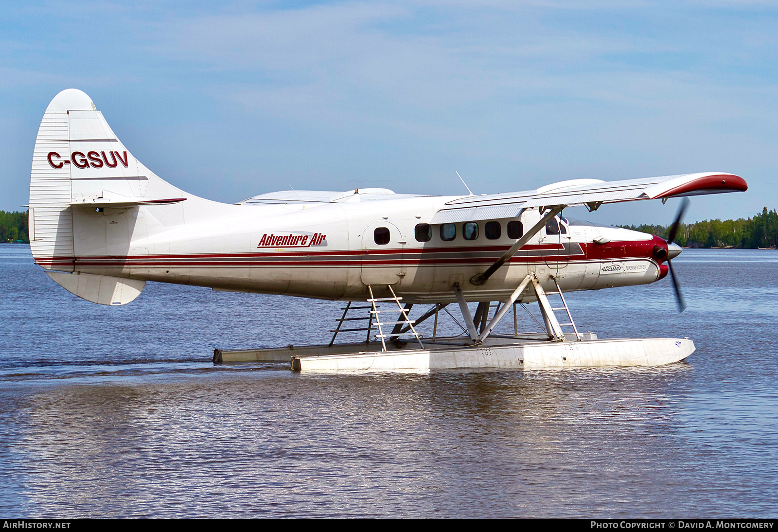 Aircraft Photo of C-GSUV | De Havilland Canada DHC-3T/M601 Turbo Otter | Adventure Air | AirHistory.net #755423