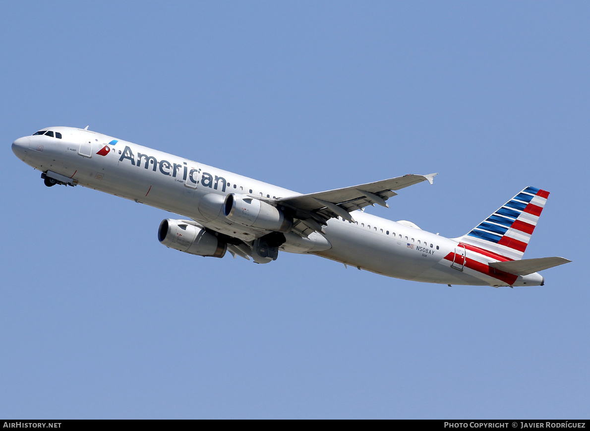 Aircraft Photo of N508AY | Airbus A321-231 | American Airlines | AirHistory.net #755432
