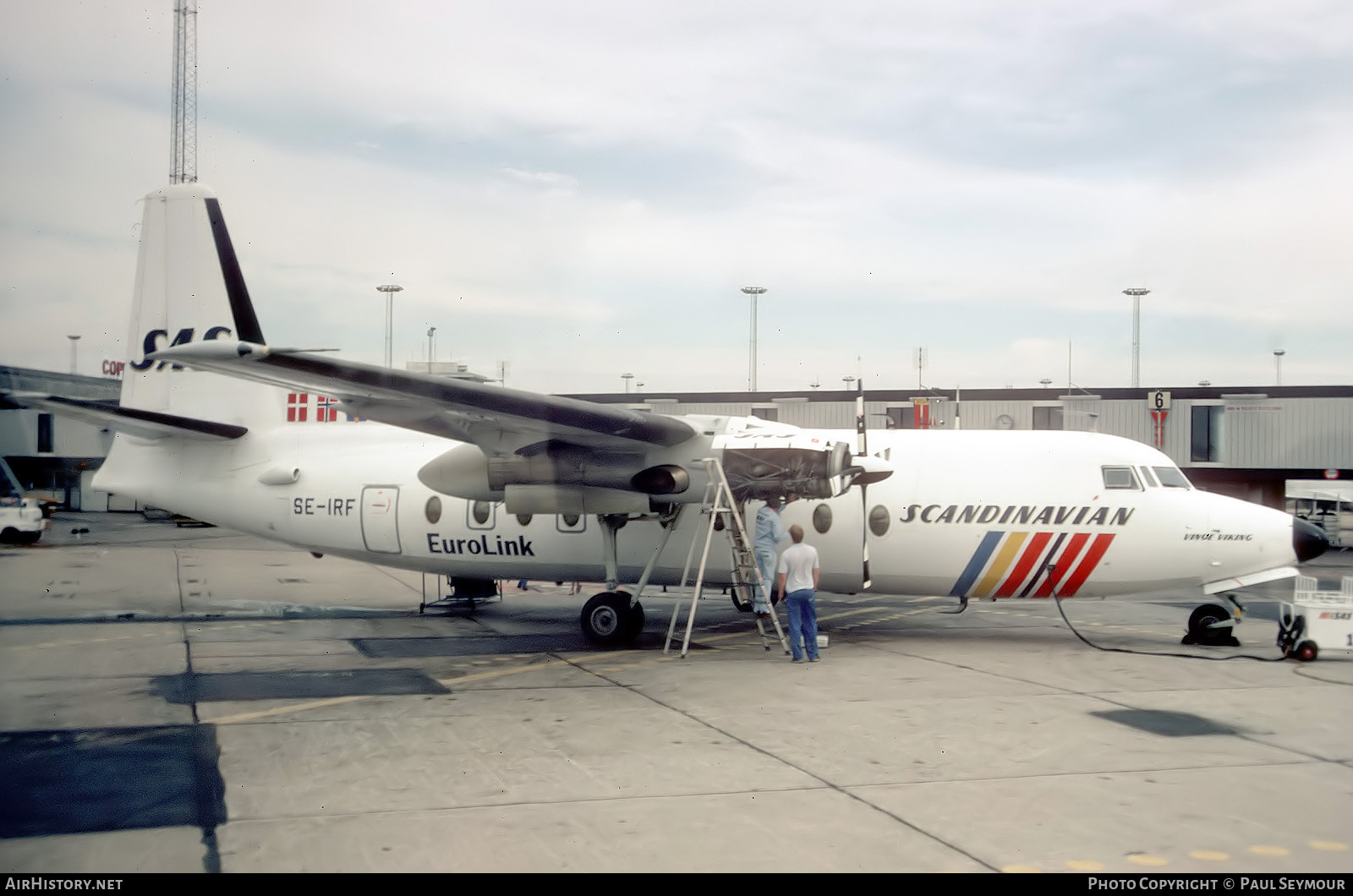 Aircraft Photo of SE-IRF | Fokker F27-600 Friendship | Scandinavian Commuter - Eurolink | AirHistory.net #755459