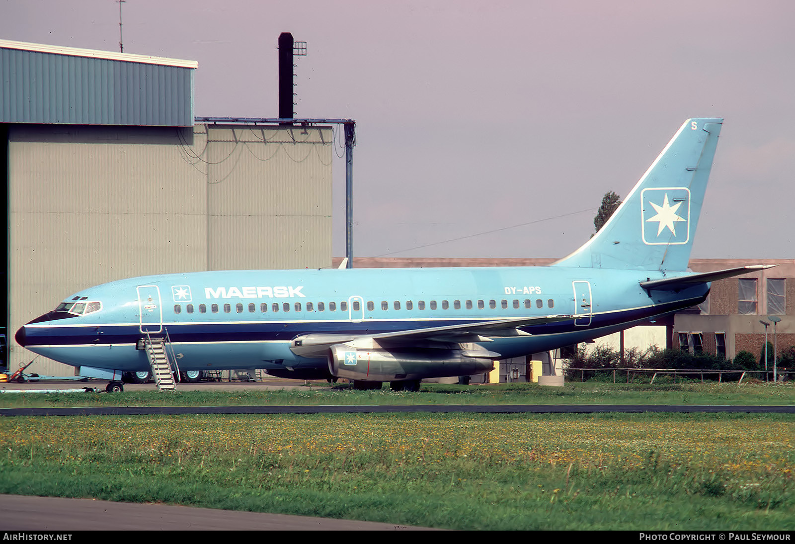 Aircraft Photo of OY-APS | Boeing 737-2L9/Adv | Maersk Air | AirHistory.net #755470