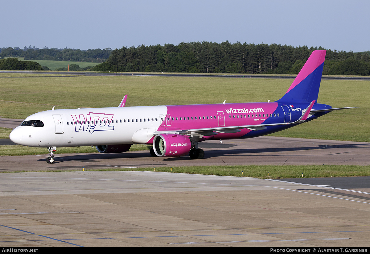 Aircraft Photo of 9H-WDS | Airbus A321-271NX | Wizz Air | AirHistory.net #755485