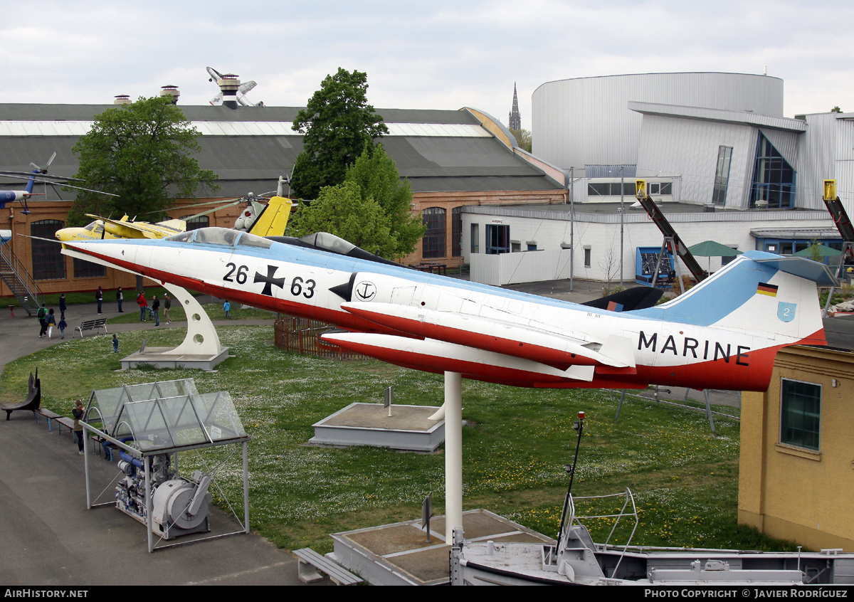 Aircraft Photo of 2663 | Lockheed F-104G Starfighter | Germany - Navy | AirHistory.net #755488