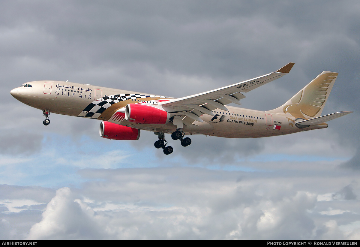 Aircraft Photo of A9C-KB | Airbus A330-243 | Gulf Air | AirHistory.net #755490
