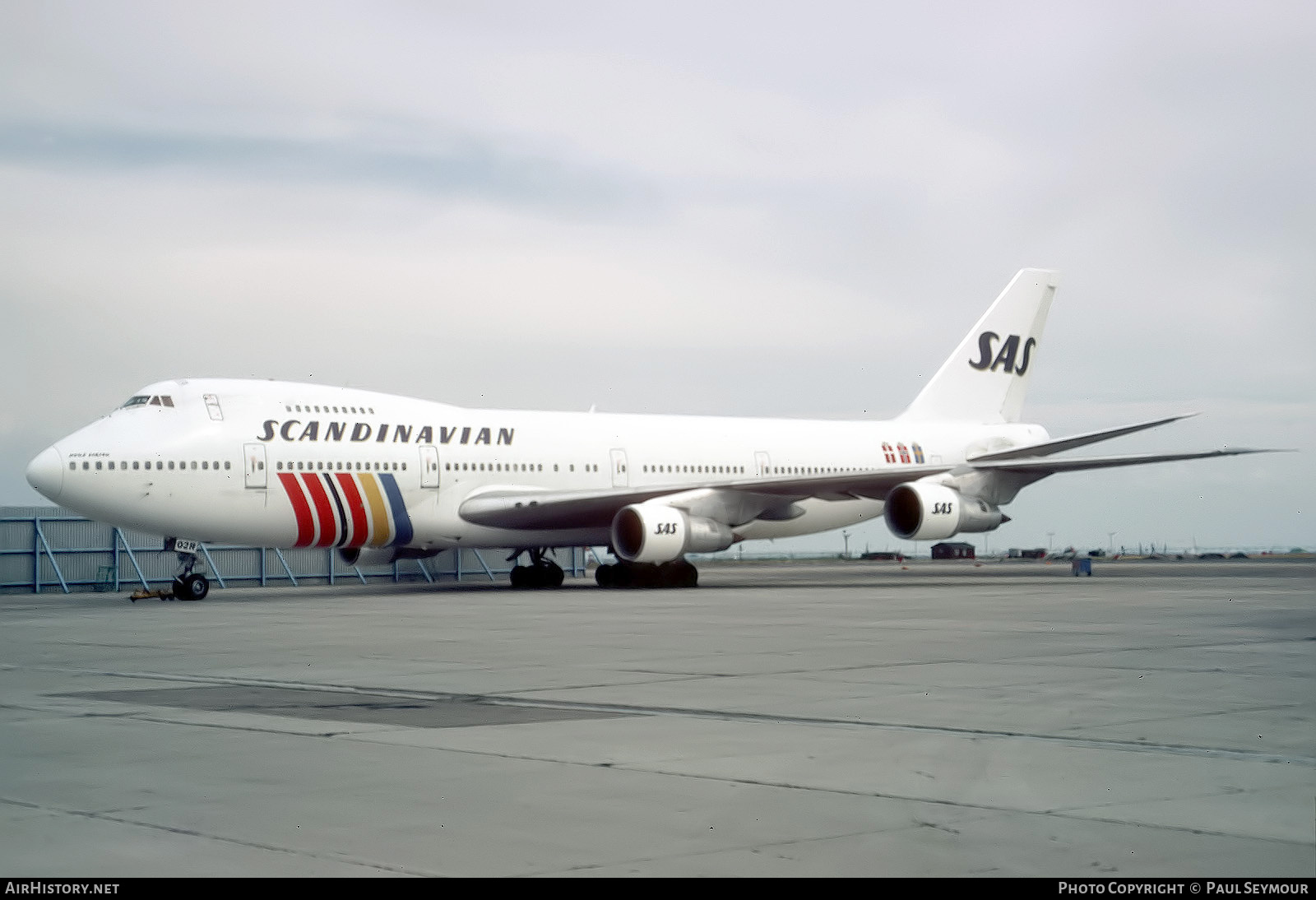Aircraft Photo of N4502R | Boeing 747-283B | Scandinavian Airlines - SAS | AirHistory.net #755493