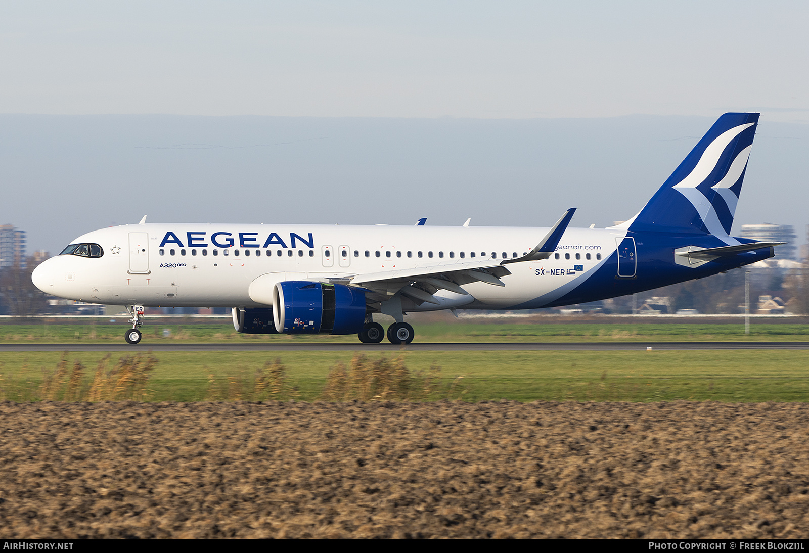 Aircraft Photo of SX-NER | Airbus A320-271N | Aegean Airlines | AirHistory.net #755500