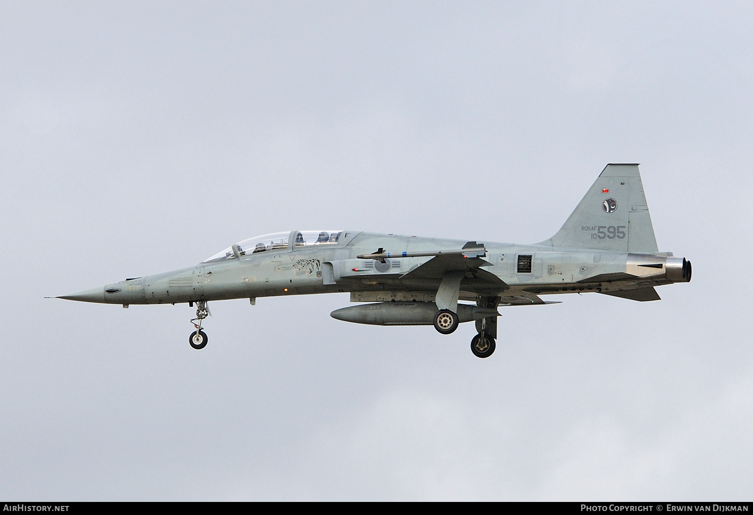 Aircraft Photo of 10-595 | Northrop KF-5F Jegongho | South Korea - Air Force | AirHistory.net #755504