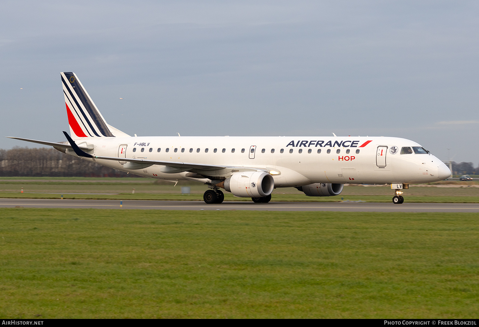Aircraft Photo of F-HBLV | Embraer 190STD (ERJ-190-100STD) | Air France | AirHistory.net #755512