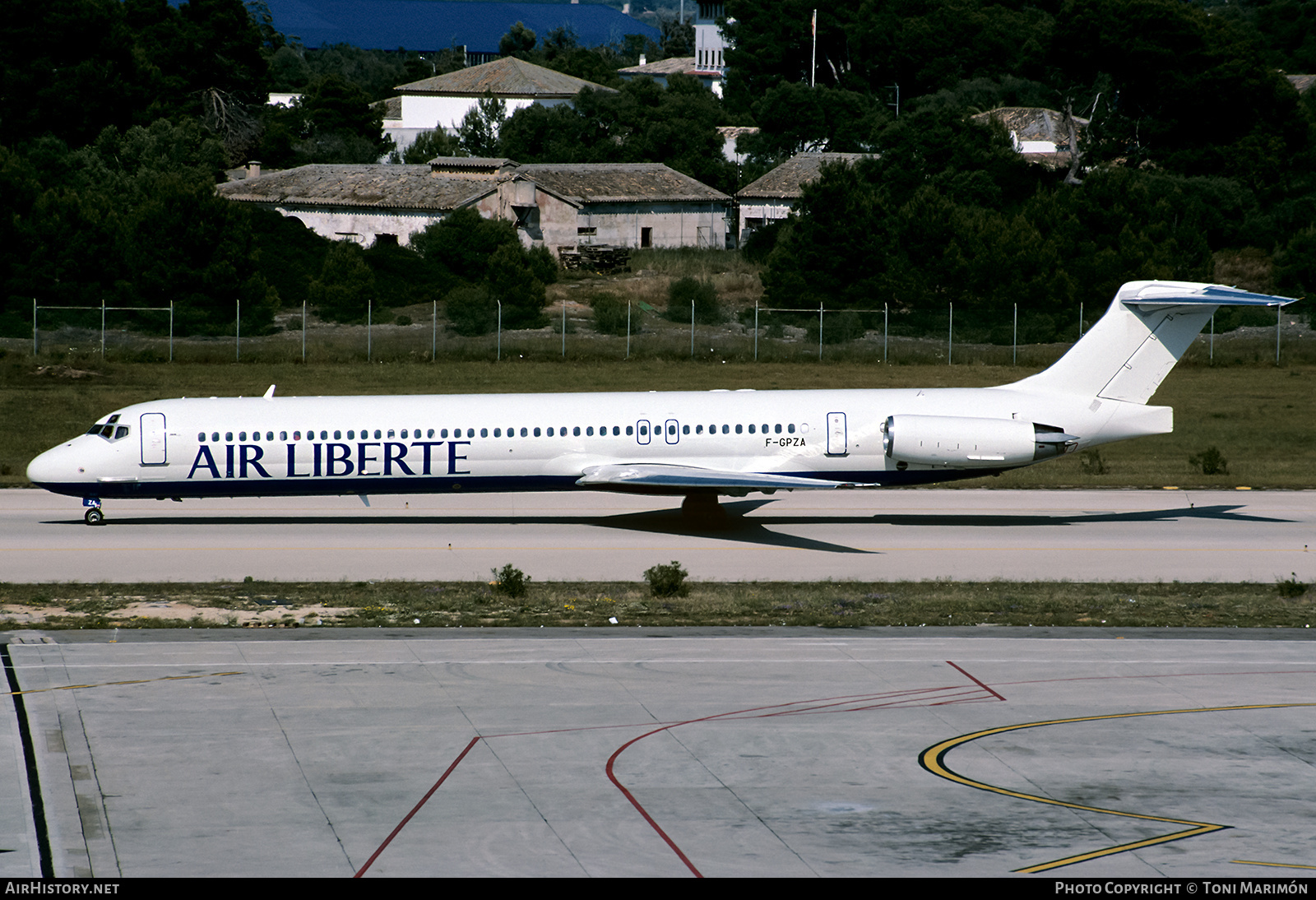 Aircraft Photo of F-GPZA | McDonnell Douglas MD-83 (DC-9-83) | Air Liberté | AirHistory.net #755532