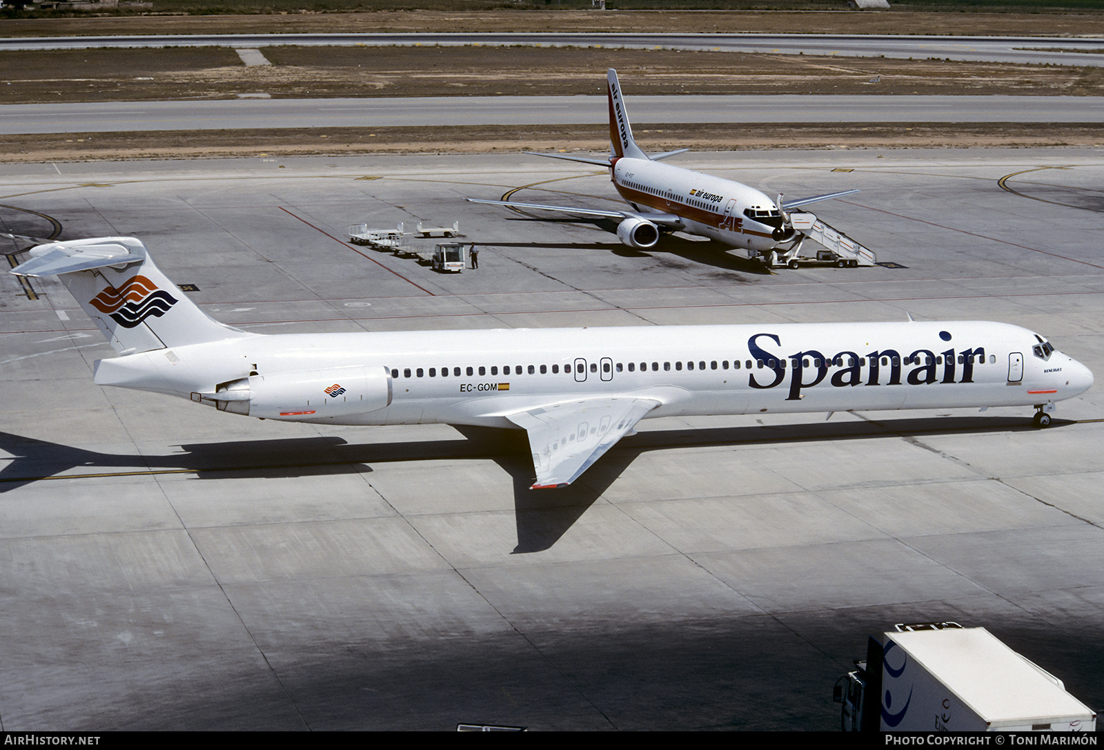 Aircraft Photo of EC-GOM | McDonnell Douglas MD-83 (DC-9-83) | Spanair | AirHistory.net #755533