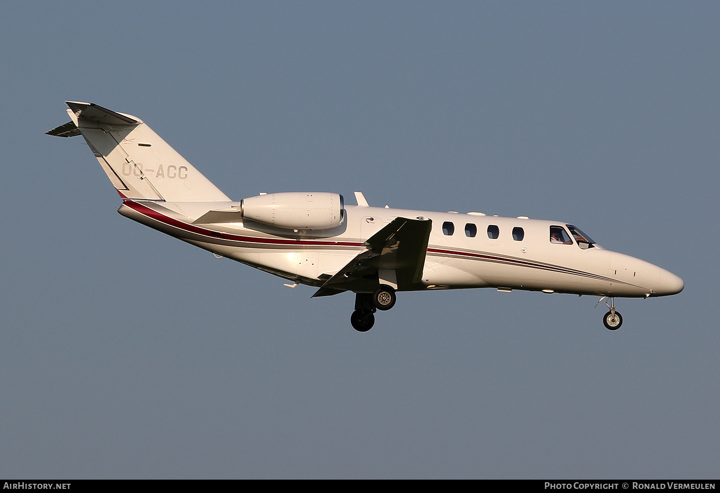Aircraft Photo of OO-ACC | Cessna 525A CitationJet CJ2+ | ASL - Air Service Liège | AirHistory.net #755542
