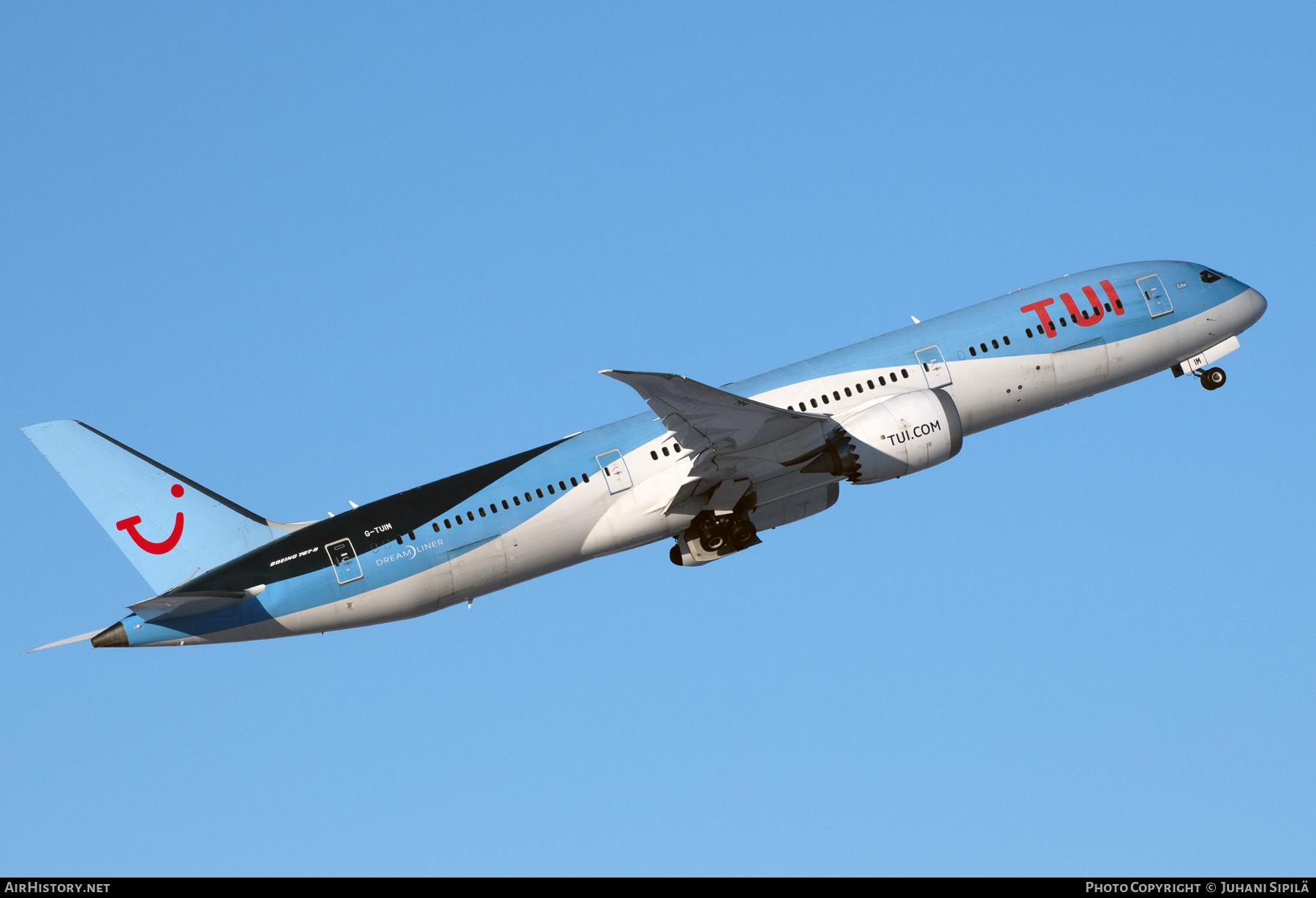 Aircraft Photo of G-TUIM | Boeing 787-9 Dreamliner | TUI | AirHistory.net #755543