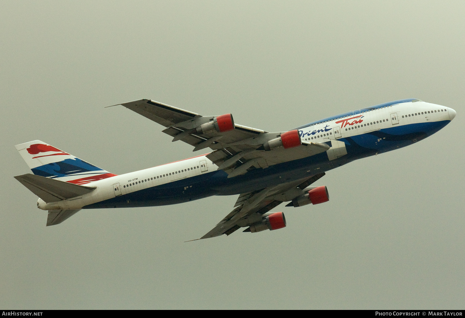 Aircraft Photo of HS-UTM | Boeing 747-146B/SR/SUD | Orient Thai Airlines | AirHistory.net #755561