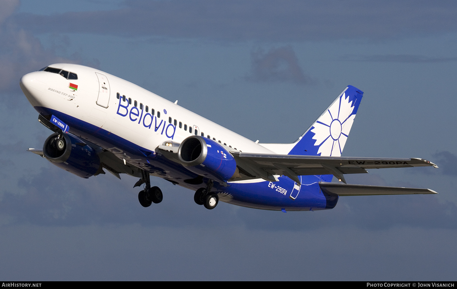 Aircraft Photo of EW-290PA | Boeing 737-5Q8 | Belavia | AirHistory.net #755564