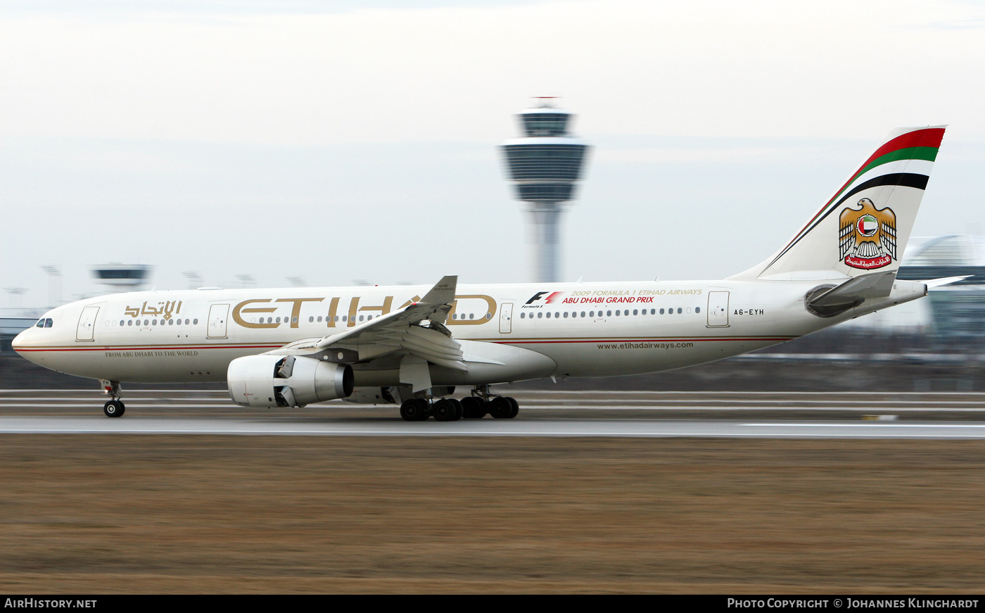 Aircraft Photo of A6-EYH | Airbus A330-243 | Etihad Airways | AirHistory.net #755569