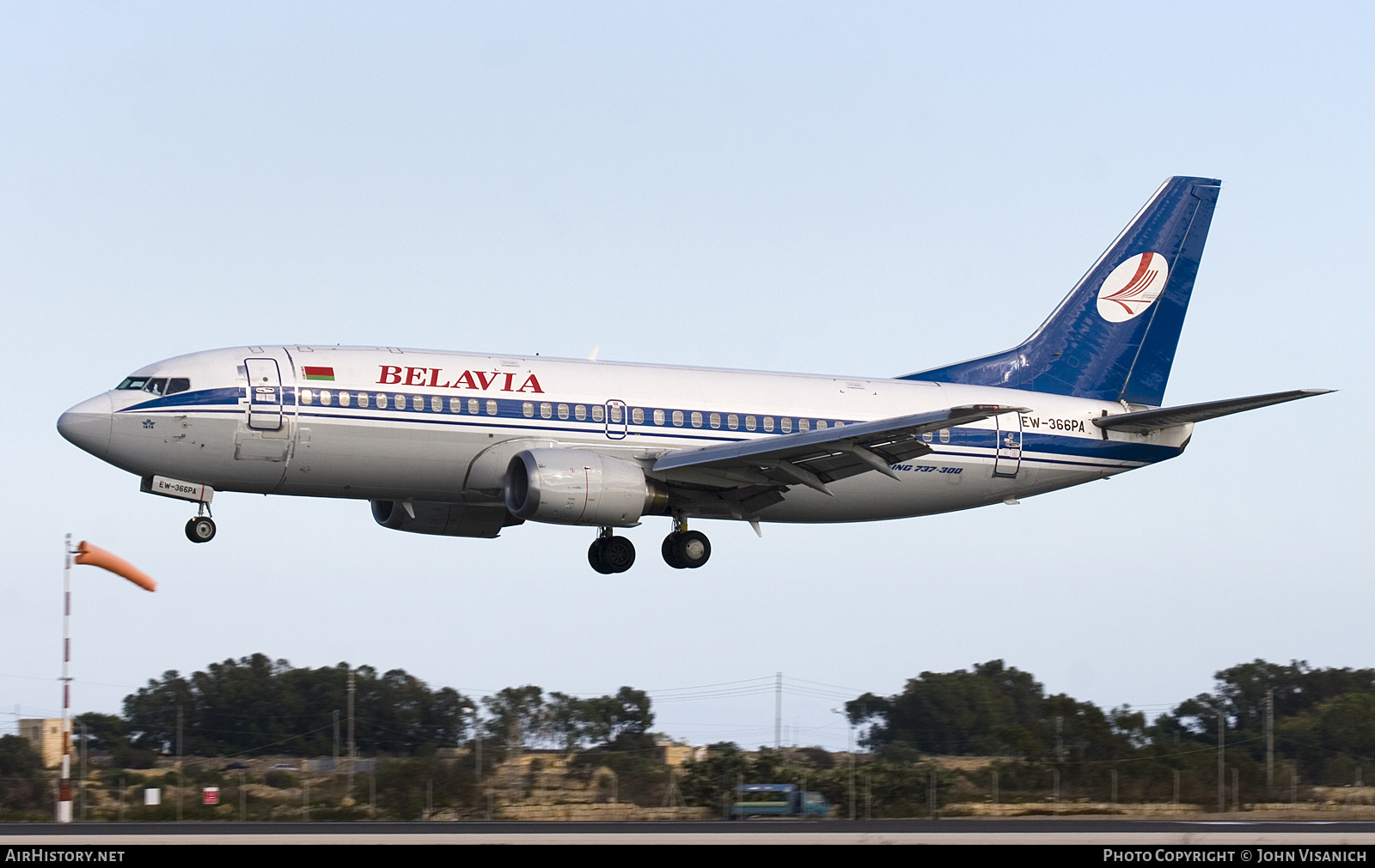 Aircraft Photo of EW-366PA | Boeing 737-31S | Belavia | AirHistory.net #755570
