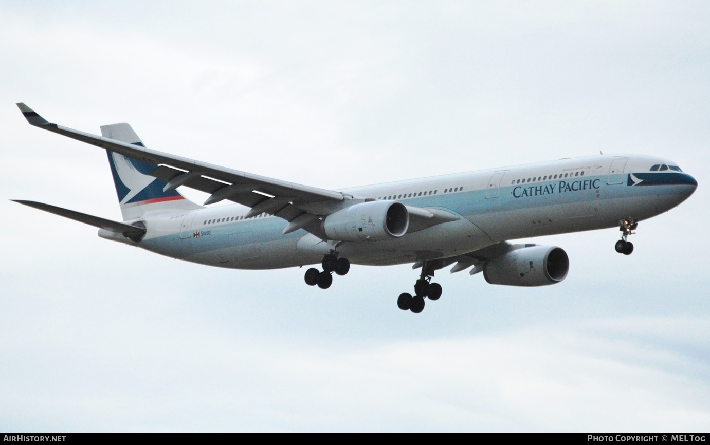 Aircraft Photo of B-HLP | Airbus A330-343E | Cathay Pacific Airways | AirHistory.net #755642