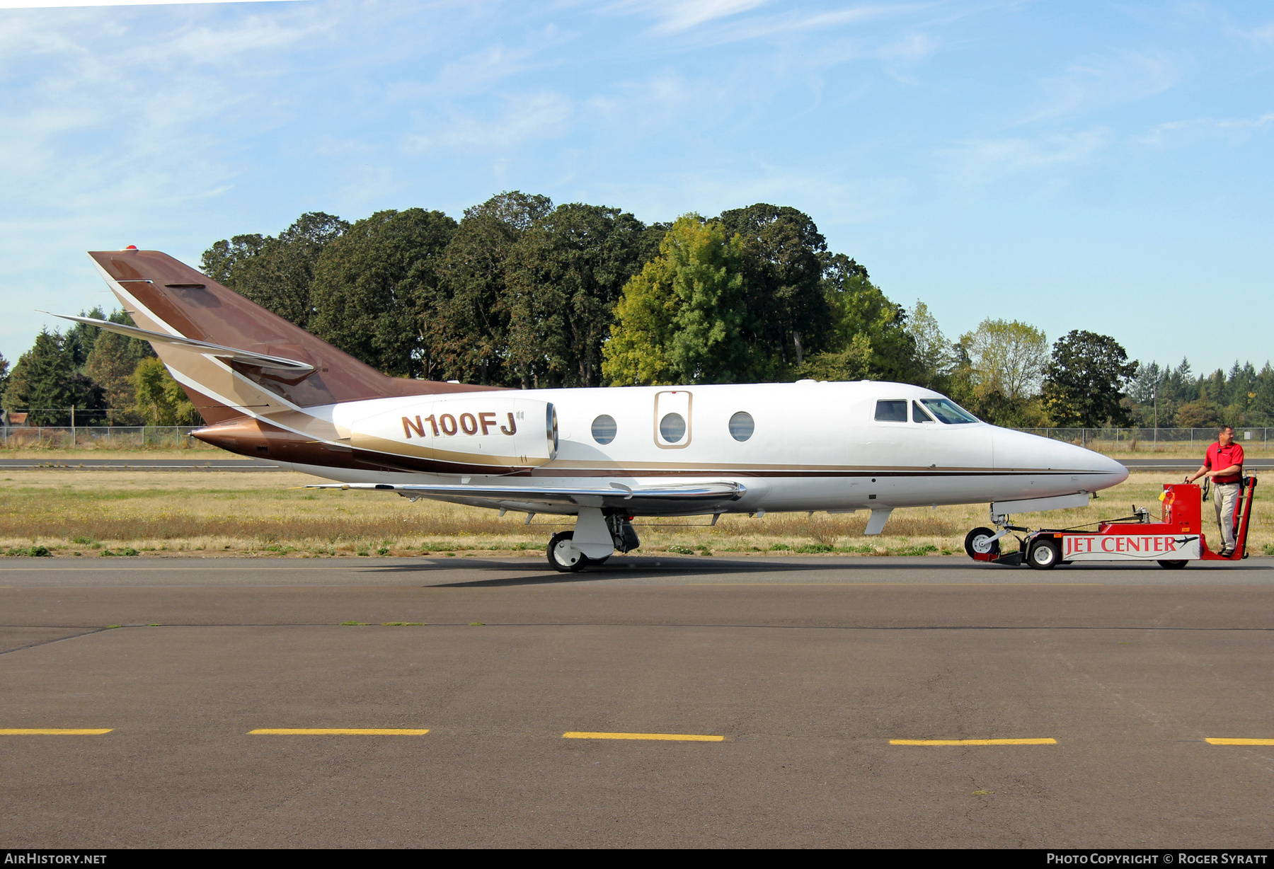 Aircraft Photo of N100FJ | Dassault Falcon 10 | AirHistory.net #755651