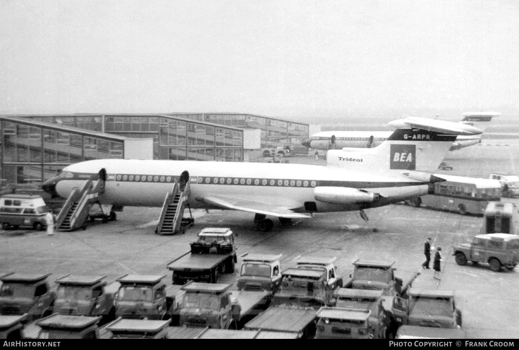 Aircraft Photo of G-ARPR | Hawker Siddeley HS-121 Trident 1C | BEA - British European Airways | AirHistory.net #755654