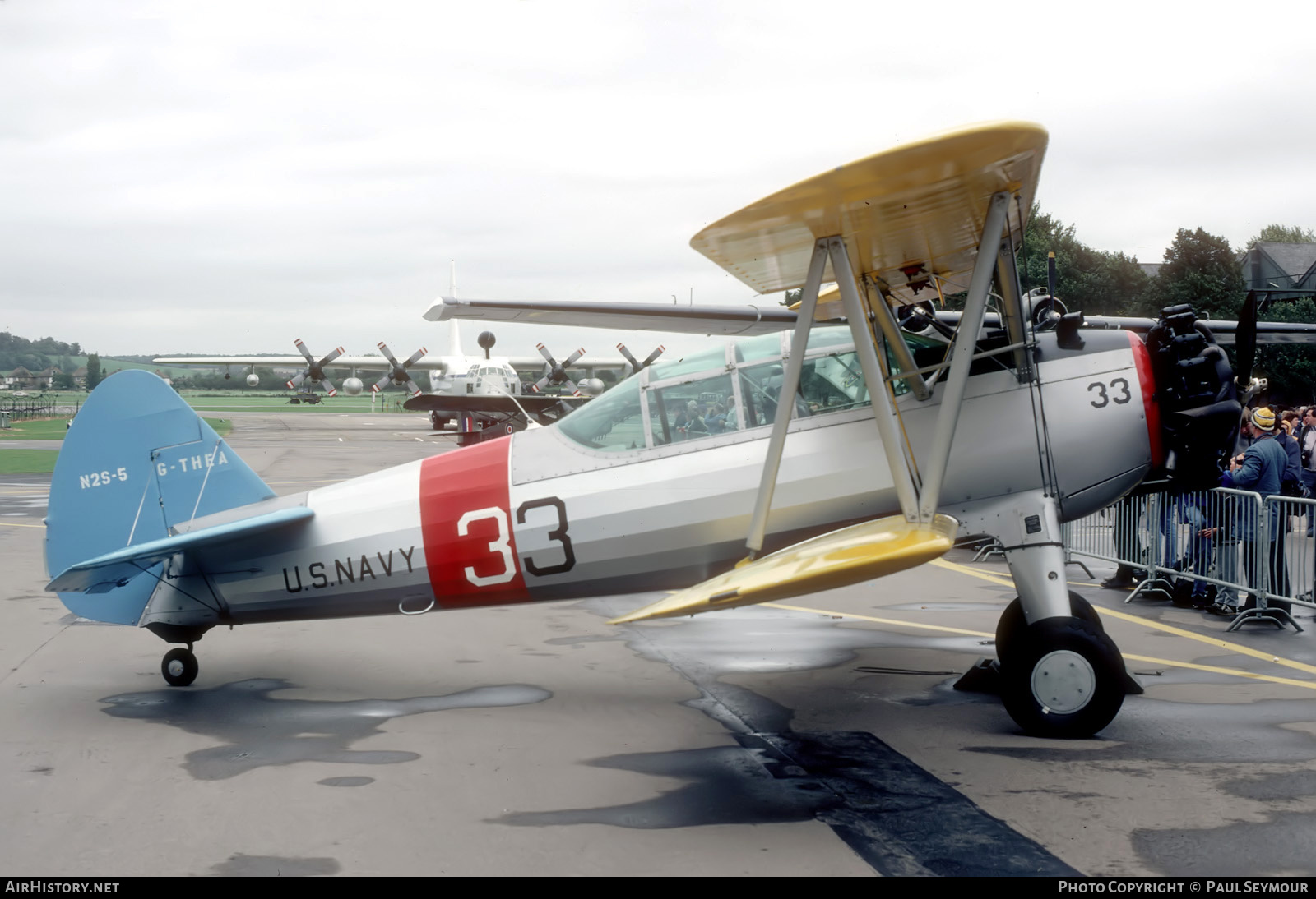 Aircraft Photo of G-THEA | Boeing PT-13D Kaydet (E75) | USA - Navy | AirHistory.net #755662