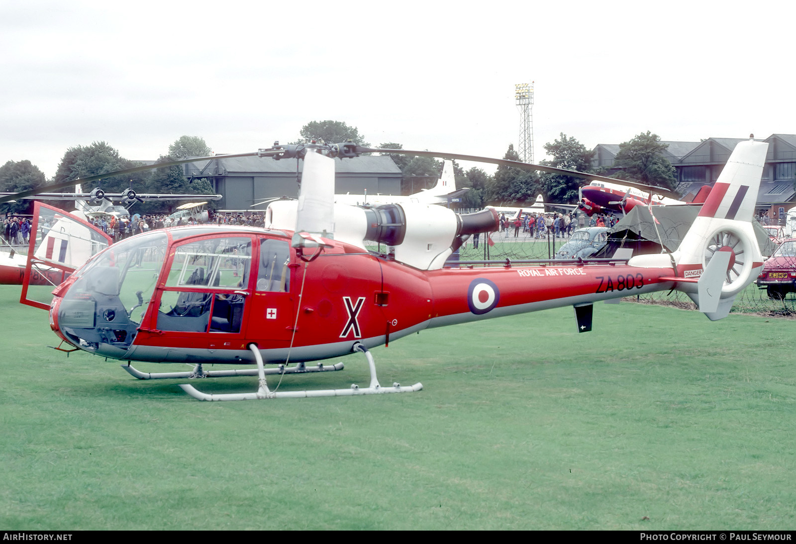 Aircraft Photo of ZA803 | Aerospatiale SA-341D Gazelle HT3 | UK - Air Force | AirHistory.net #755689