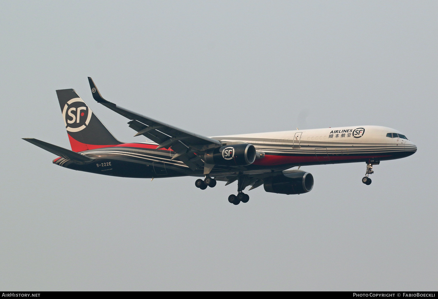 Aircraft Photo of B-222E | Boeing 757-28A(PCF) | SF Airlines | AirHistory.net #755703