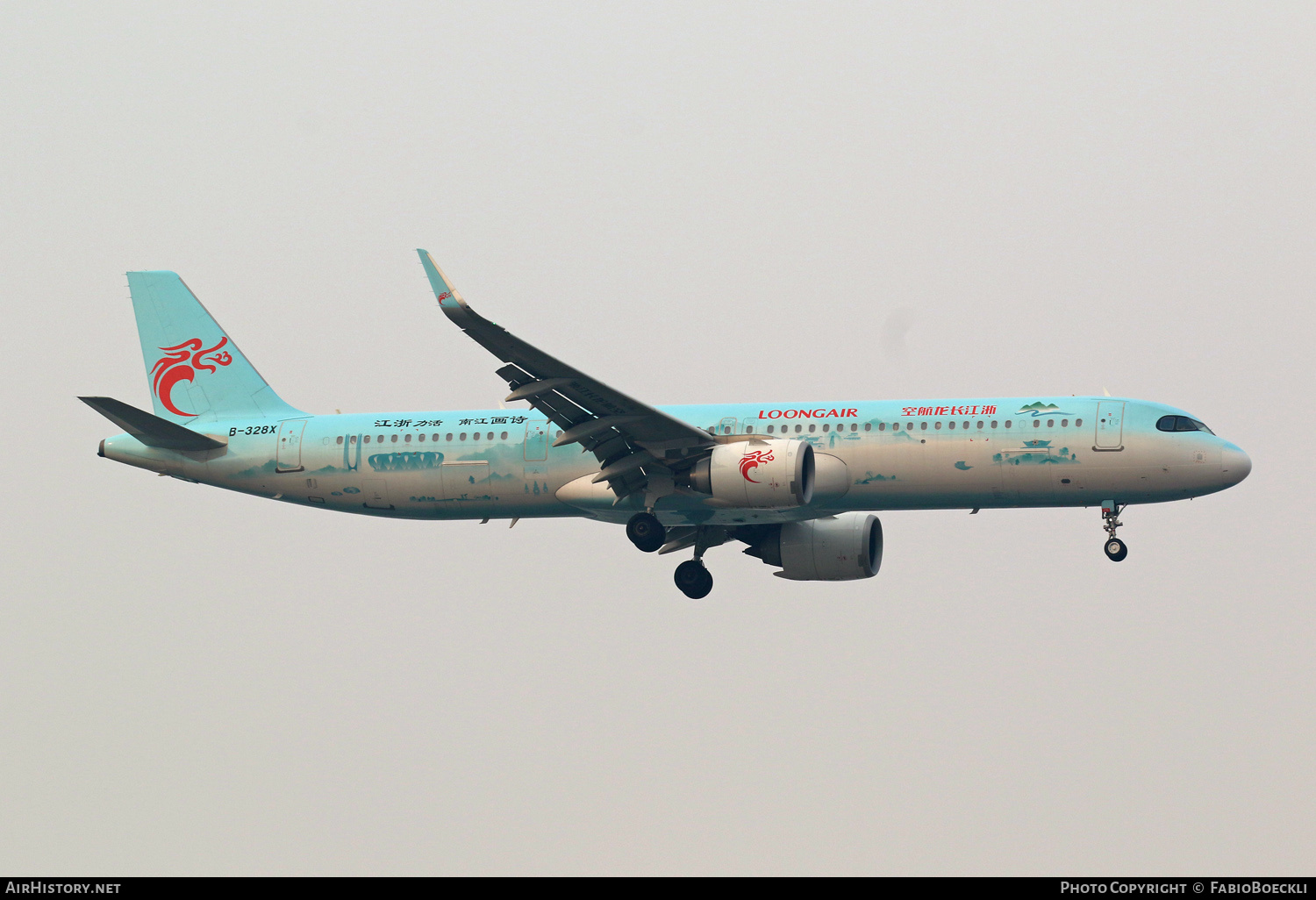 Aircraft Photo of B-328X | Airbus A321-251NX | Loong Air | AirHistory.net #755707