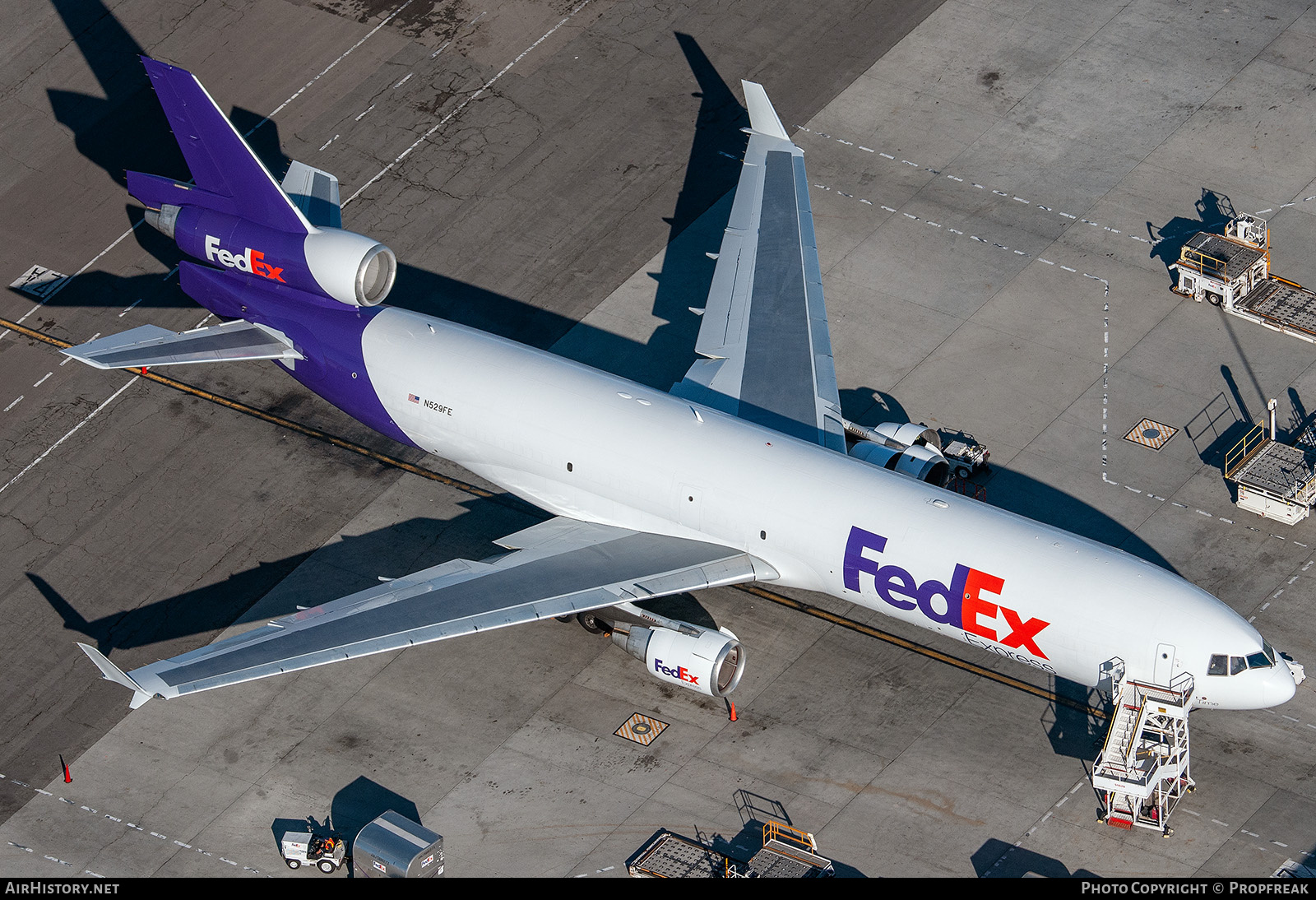 Aircraft Photo of N529FE | McDonnell Douglas MD-11F | FedEx Express - Federal Express | AirHistory.net #755708