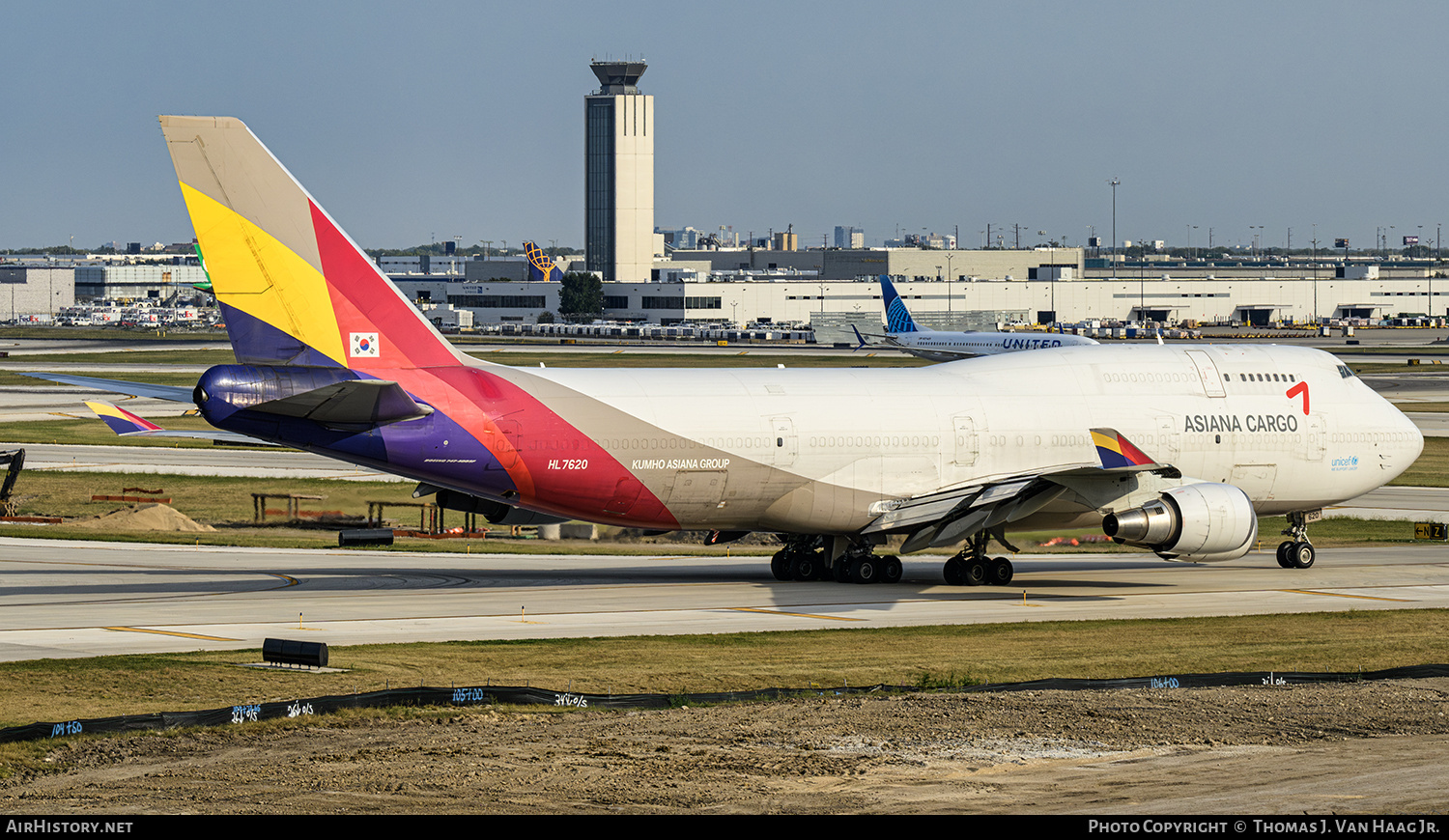 Aircraft Photo of HL7620 | Boeing 747-419(BDSF) | Asiana Airlines Cargo | AirHistory.net #755715