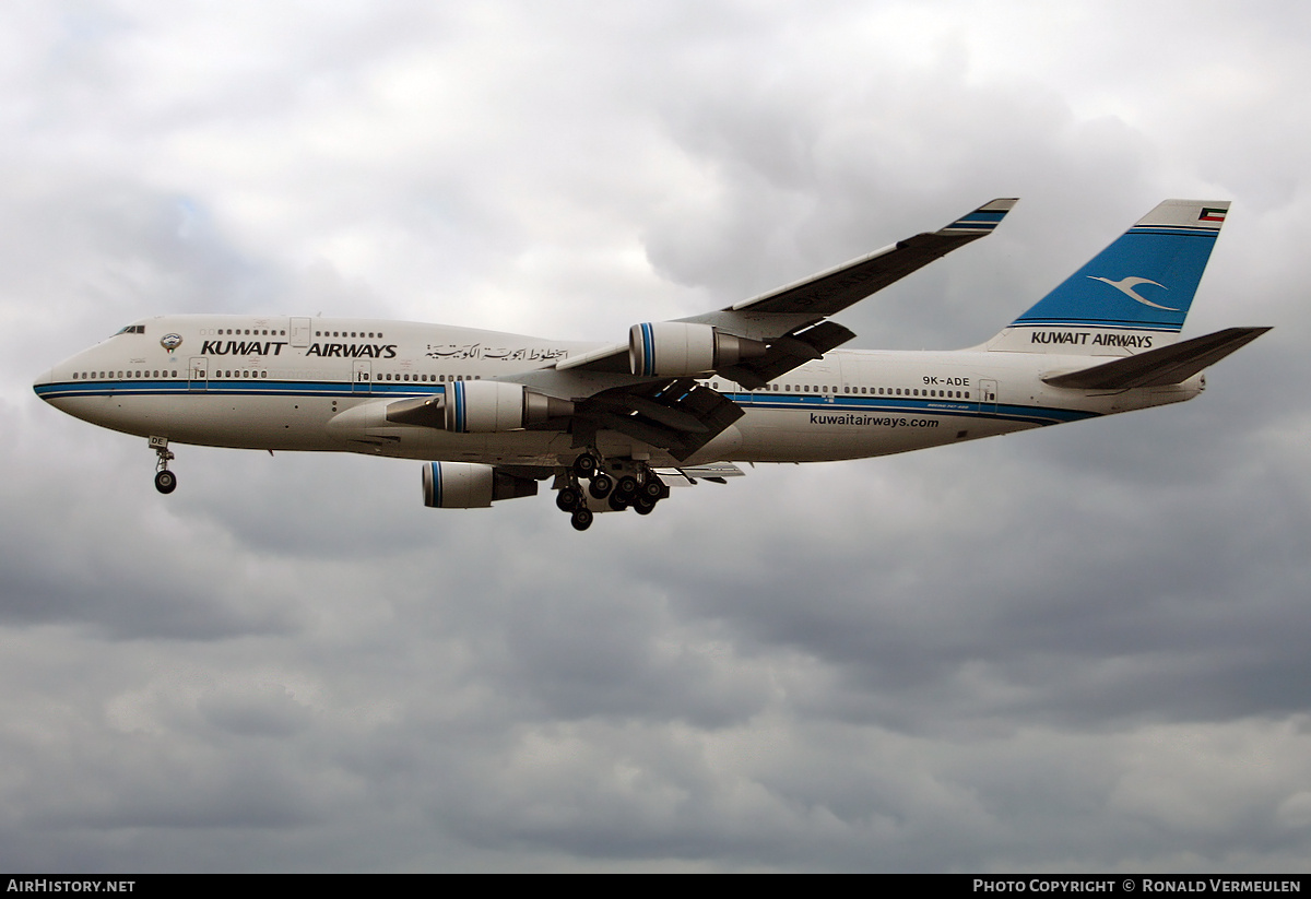 Aircraft Photo of 9K-ADE | Boeing 747-469M | Kuwait Airways | AirHistory.net #755724