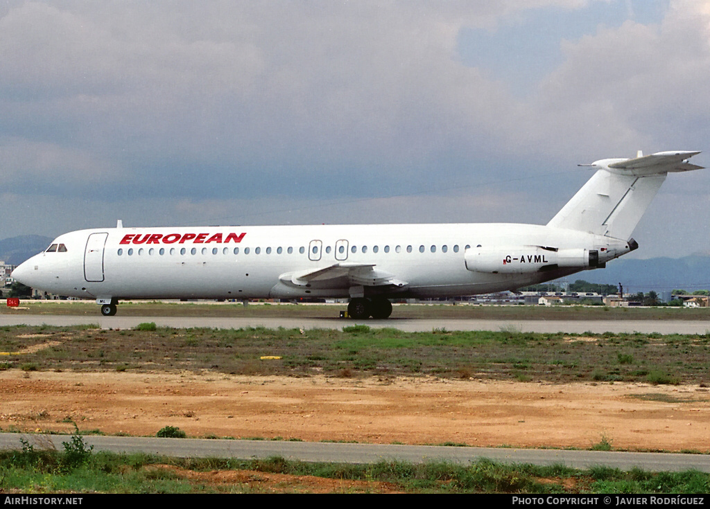 Aircraft Photo of G-AVML | BAC 111-510ED One-Eleven | European Aircharter - EAL/EAC | AirHistory.net #755737
