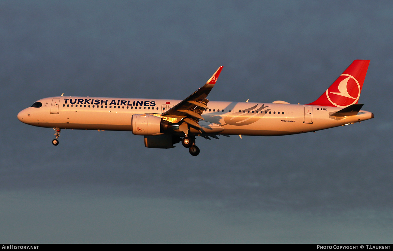Aircraft Photo of TC-LPD | Airbus A321-271NX | Turkish Airlines | AirHistory.net #755768