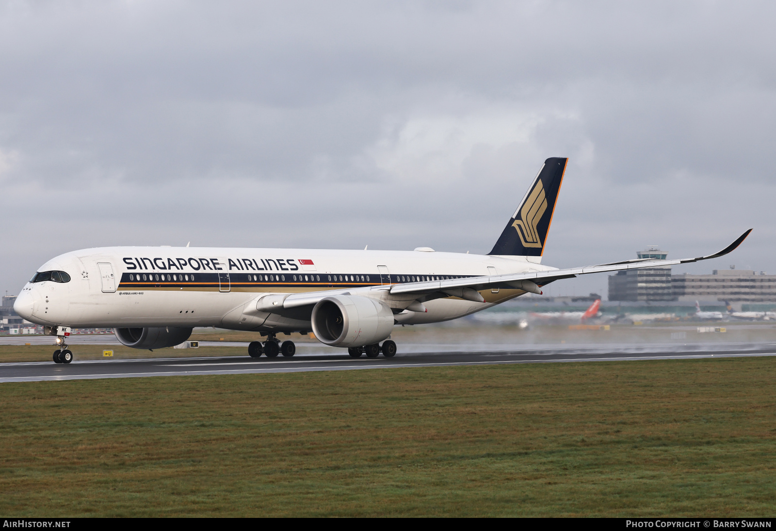 Aircraft Photo of 9V-SMK | Airbus A350-941 | Singapore Airlines | AirHistory.net #755779