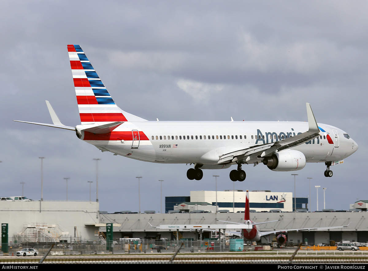 Aircraft Photo of N991AN | Boeing 737-823 | American Airlines | AirHistory.net #755784