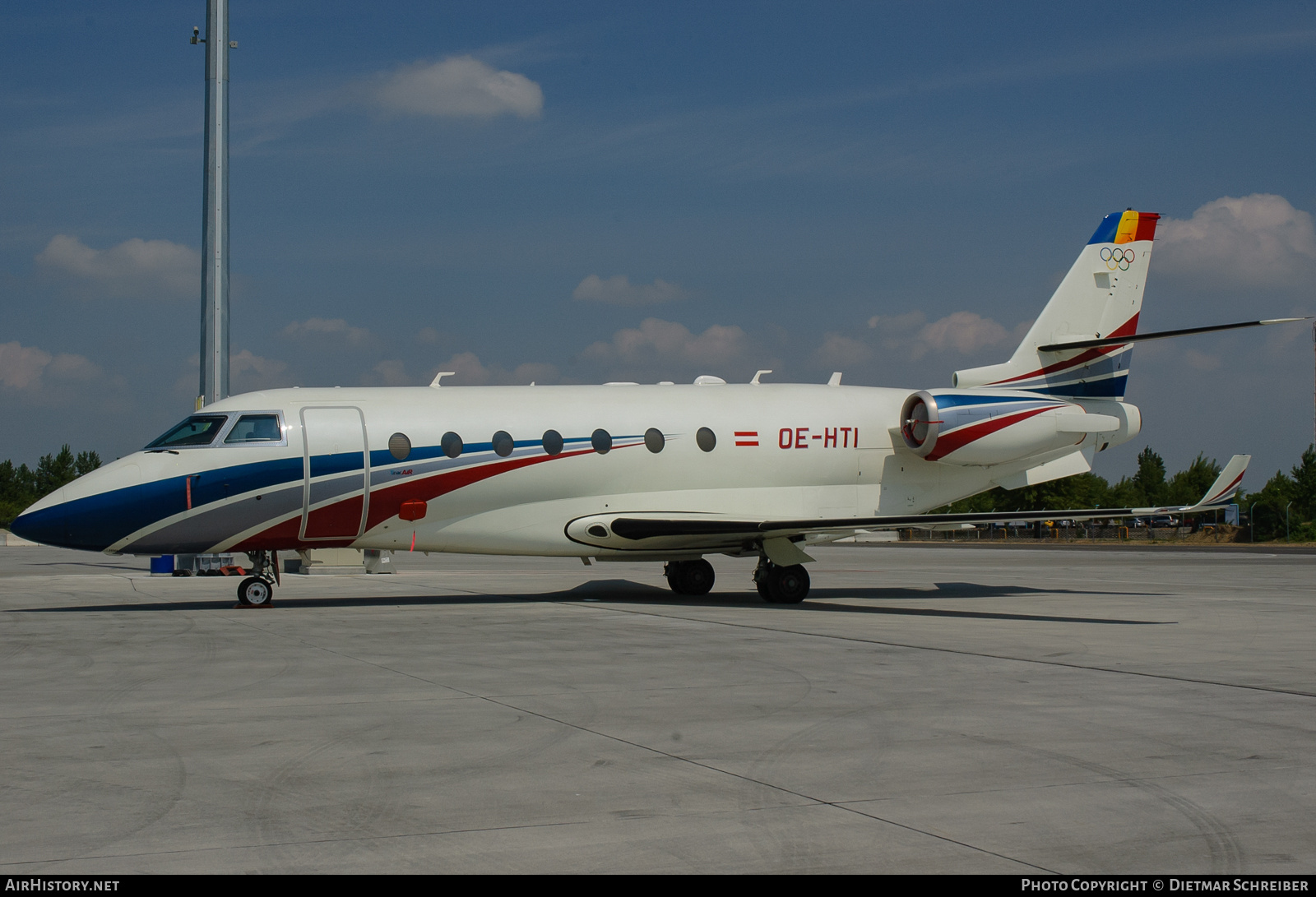 Aircraft Photo of OE-HTI | Israel Aircraft Industries Gulfstream G200 | Țiriac Air | AirHistory.net #755812