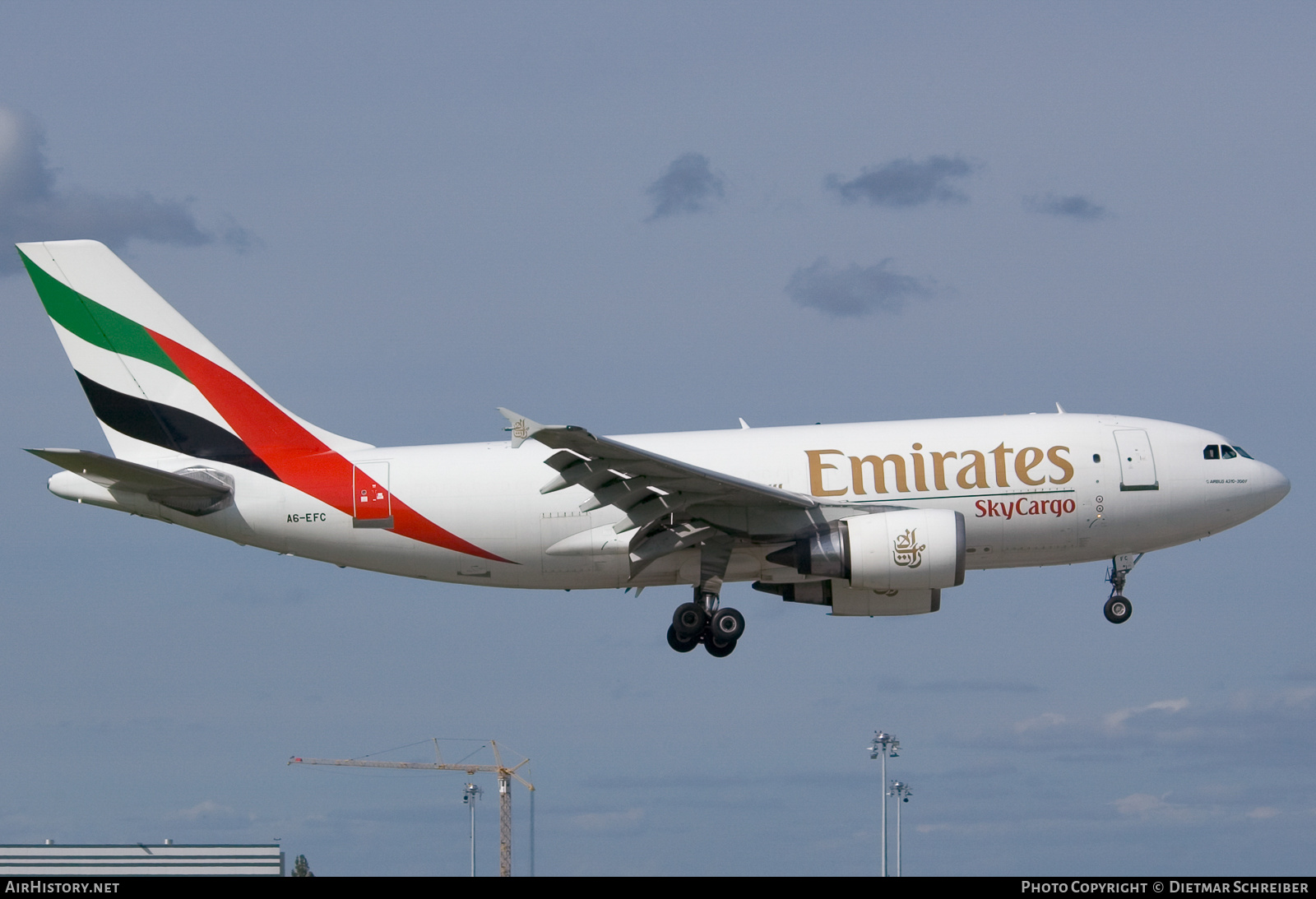 Aircraft Photo of A6-EFC | Airbus A310-304/F | Emirates SkyCargo | AirHistory.net #755814