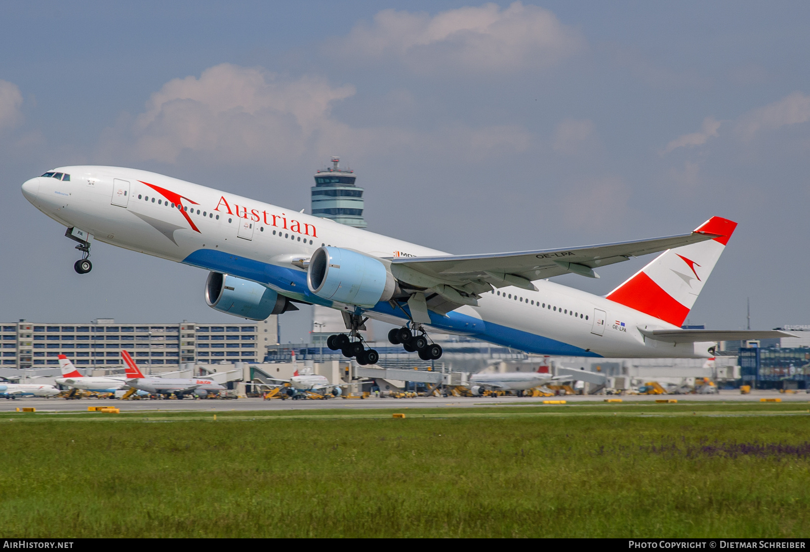 Aircraft Photo of OE-LPA | Boeing 777-2Z9/ER | Austrian Airlines | AirHistory.net #755822