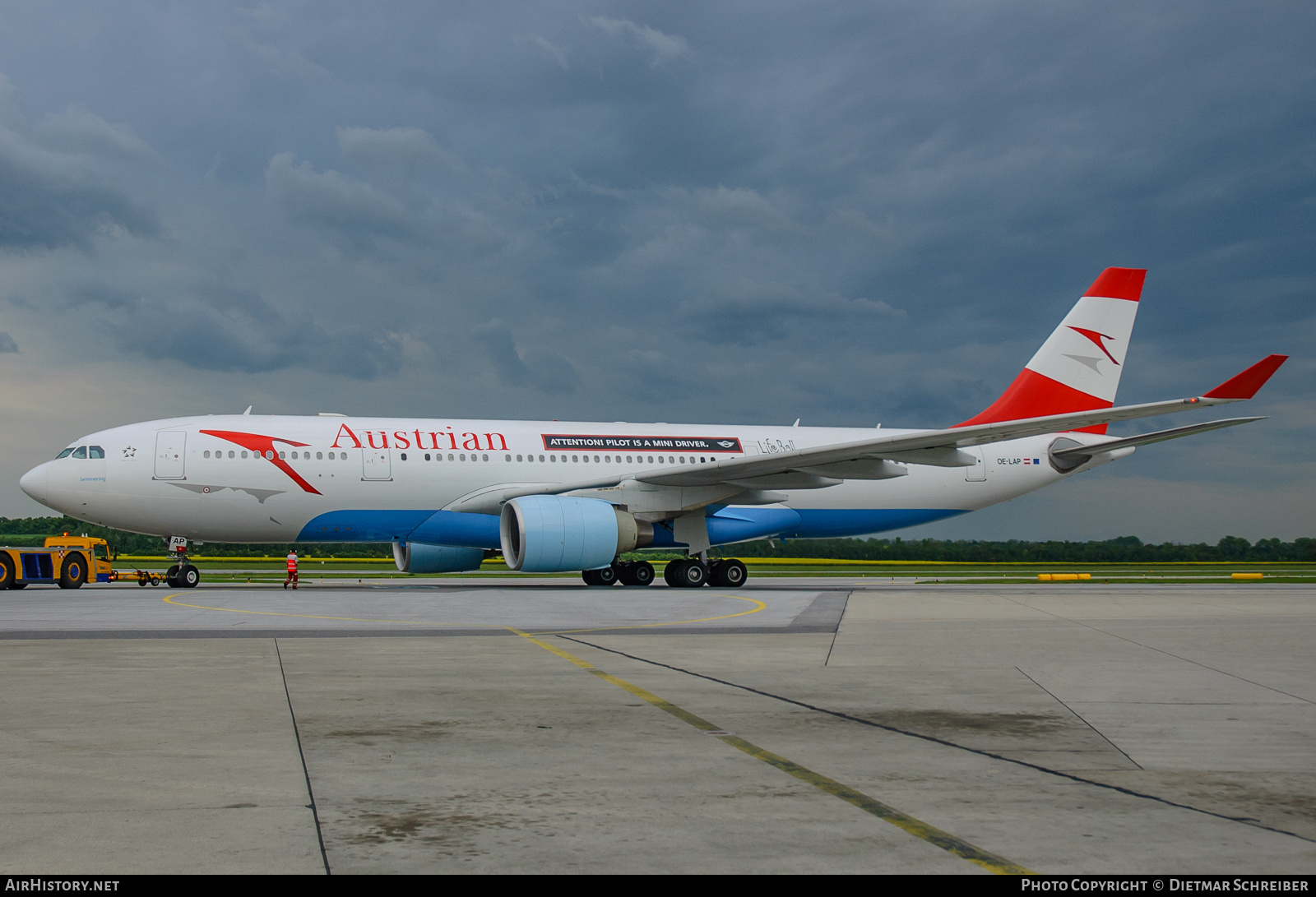 Aircraft Photo of OE-LAP | Airbus A330-223 | Austrian Airlines | AirHistory.net #755841