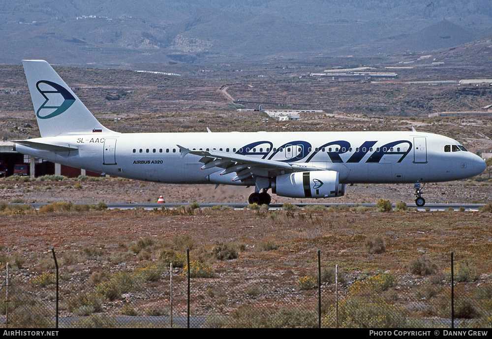Aircraft Photo of SL-AAC | Airbus A320-231 | Adria Airways | AirHistory.net #755857
