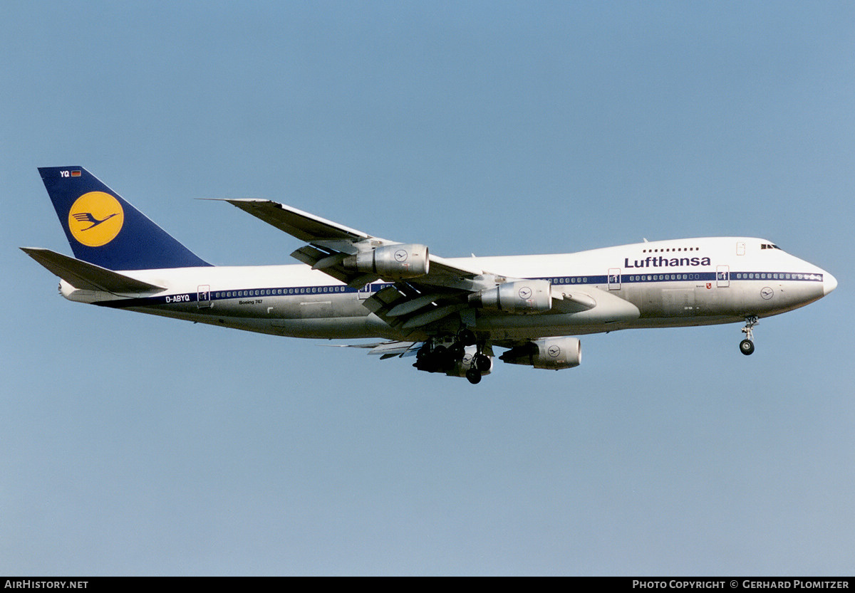 Aircraft Photo of D-ABYQ | Boeing 747-230B | Lufthansa | AirHistory.net #755860