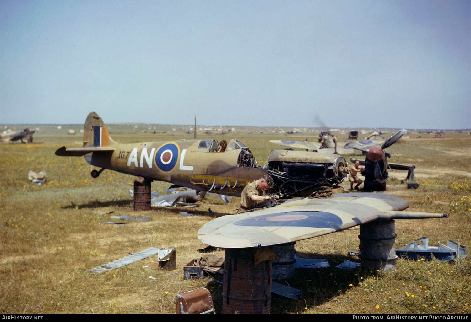 Aircraft Photo of JG726 | Supermarine 349 Spitfire F5C | Canada - Air Force | AirHistory.net #755868