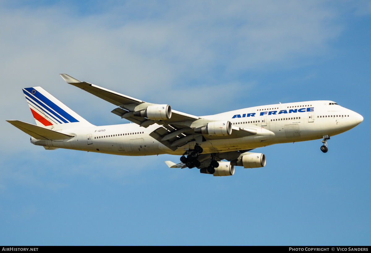 Aircraft Photo of F-GISD | Boeing 747-428 | Air France | AirHistory.net #755882