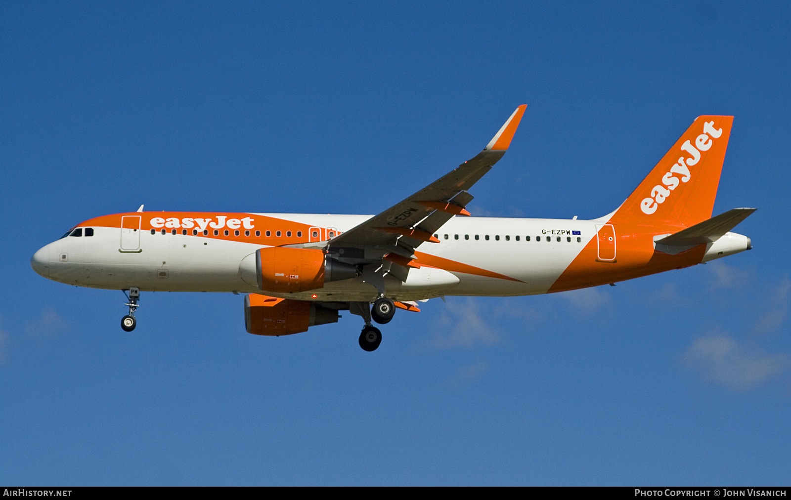 Aircraft Photo of G-EZPW | Airbus A320-214 | EasyJet | AirHistory.net #755891