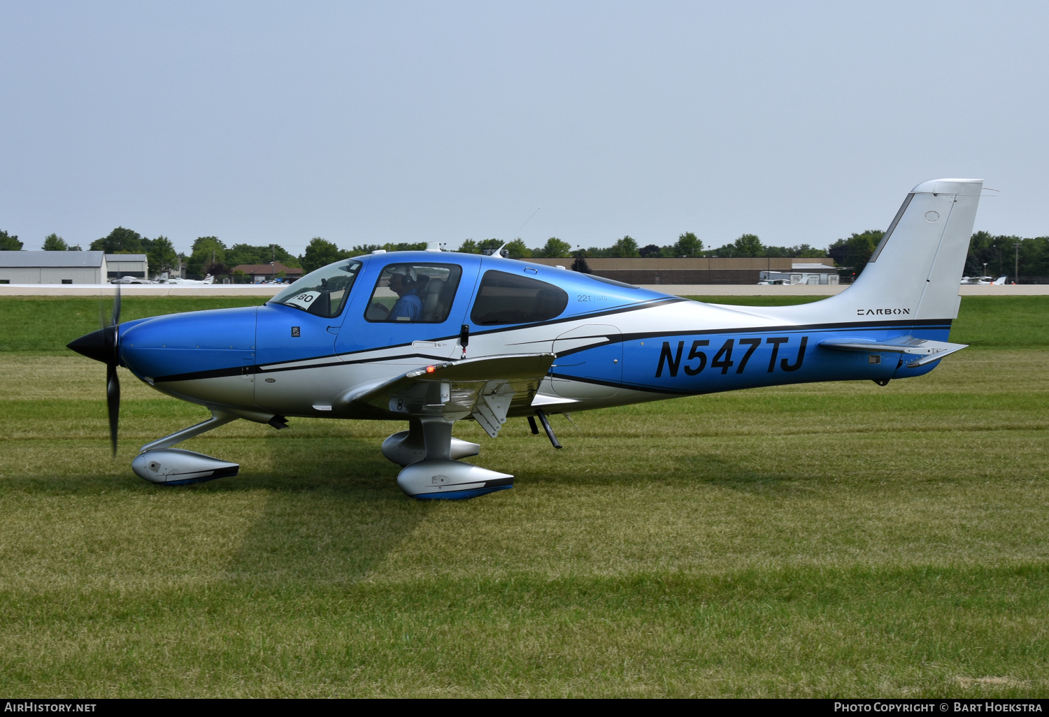 Aircraft Photo of N547TJ | Cirrus SR-22T G6-GTS Carbon | AirHistory.net #755897