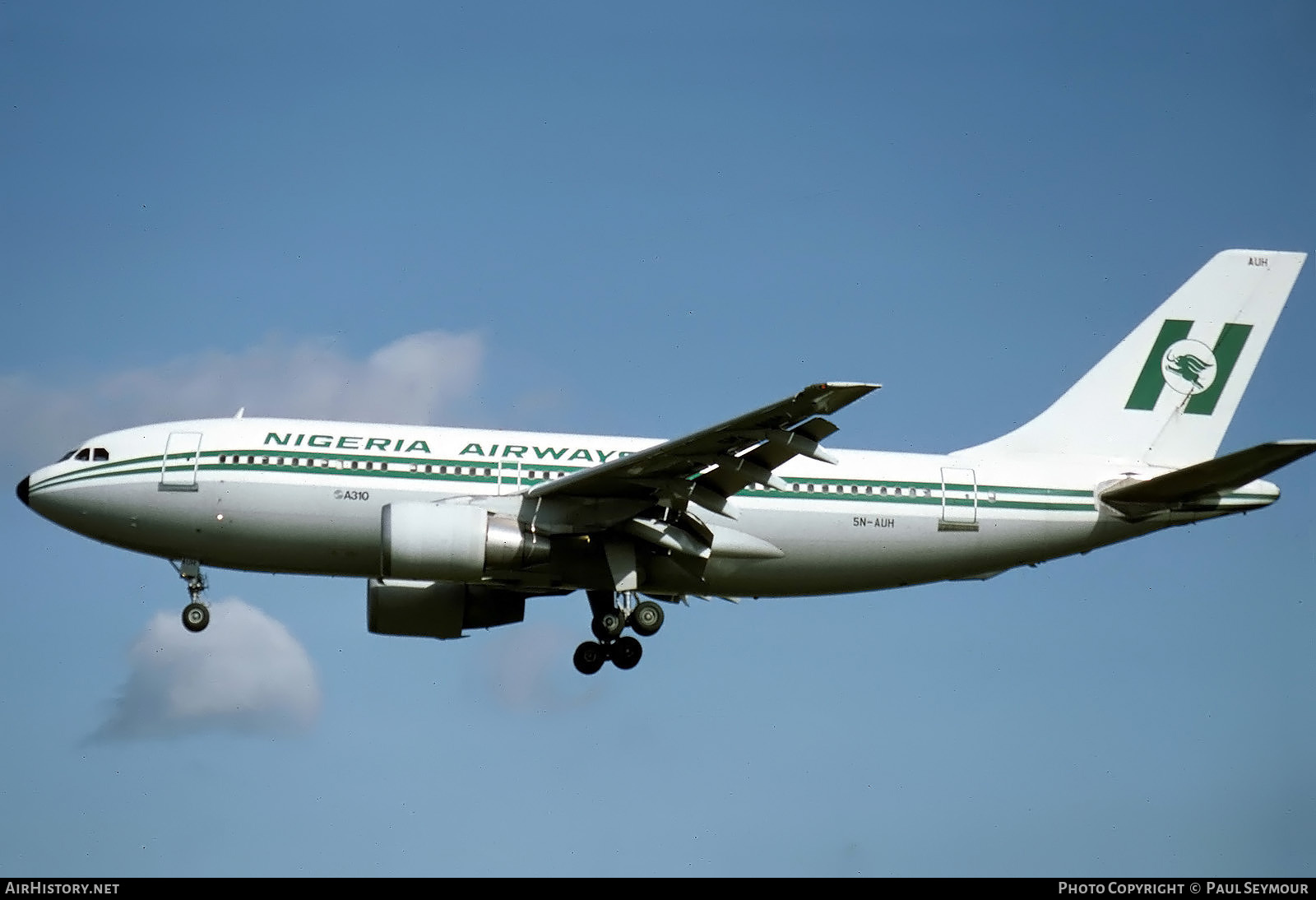 Aircraft Photo of 5N-AUH | Airbus A310-222 | Nigeria Airways | AirHistory.net #755951
